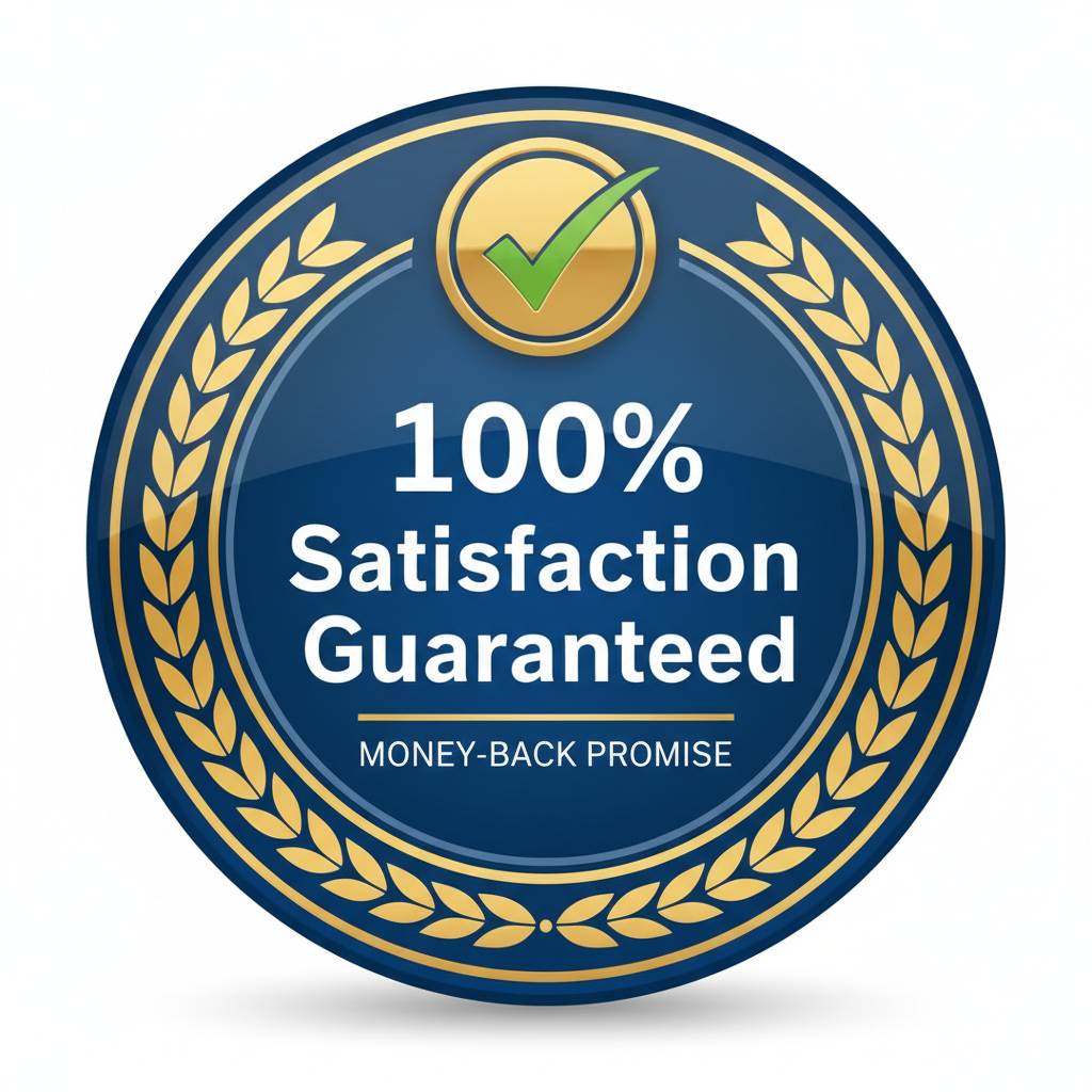 100% Satisfaction Guarantee Badge